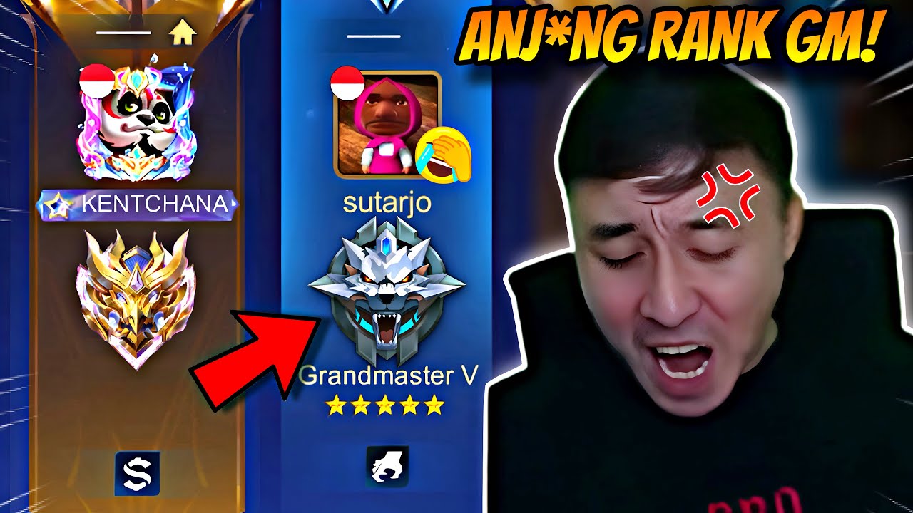 BKENT MARAH BESAR! RANK GM PICK ALUCARD BIKIN DIA EMOSI 😂 | MLBB