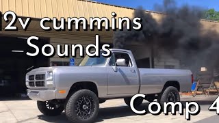 12v Cummins Sounds, Rolling coal compilation 4