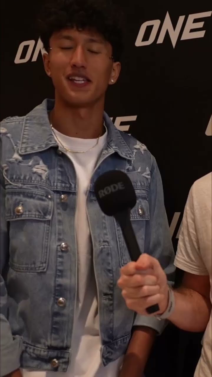 Nabil Anane, message to the One Championship Muay Thai fans!! Interviewer Andrew Whitelaw