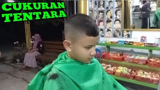 cara potong rambut cepak tentara ✂️ cukur rambut abri ✂️ @imammetalofficial