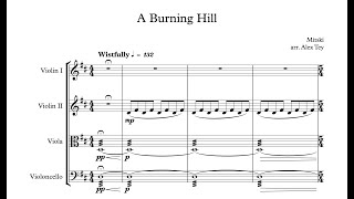 Mitski — A Burning Hill, arr. for string quartet