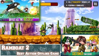 Ramboat 2 Best Action Offline Game. screenshot 5