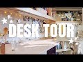 UNIVERSITY Desk Tour || Star Theme / Organised
