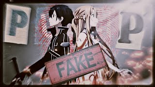 Pumpfake - Kirito And Asuna Amvedit Ft.