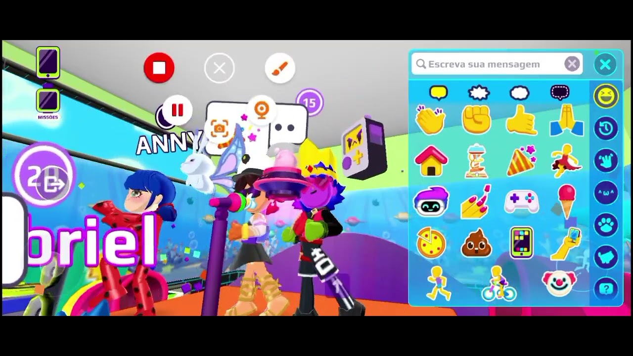 Festinha especial e bagunçada 👁️👄👁️💥💅🏼E divertida com inscritos ✨.             #xdhype gabiYT#303601