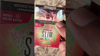 Rokok Wismilak Slim 16 Lychee Tea cigarette skt rokok kretek wismilak slim lychee