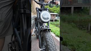 electric bicycle Equipped with a 60Ah lithium battery, it easily achieves 100km range #cycle#bike