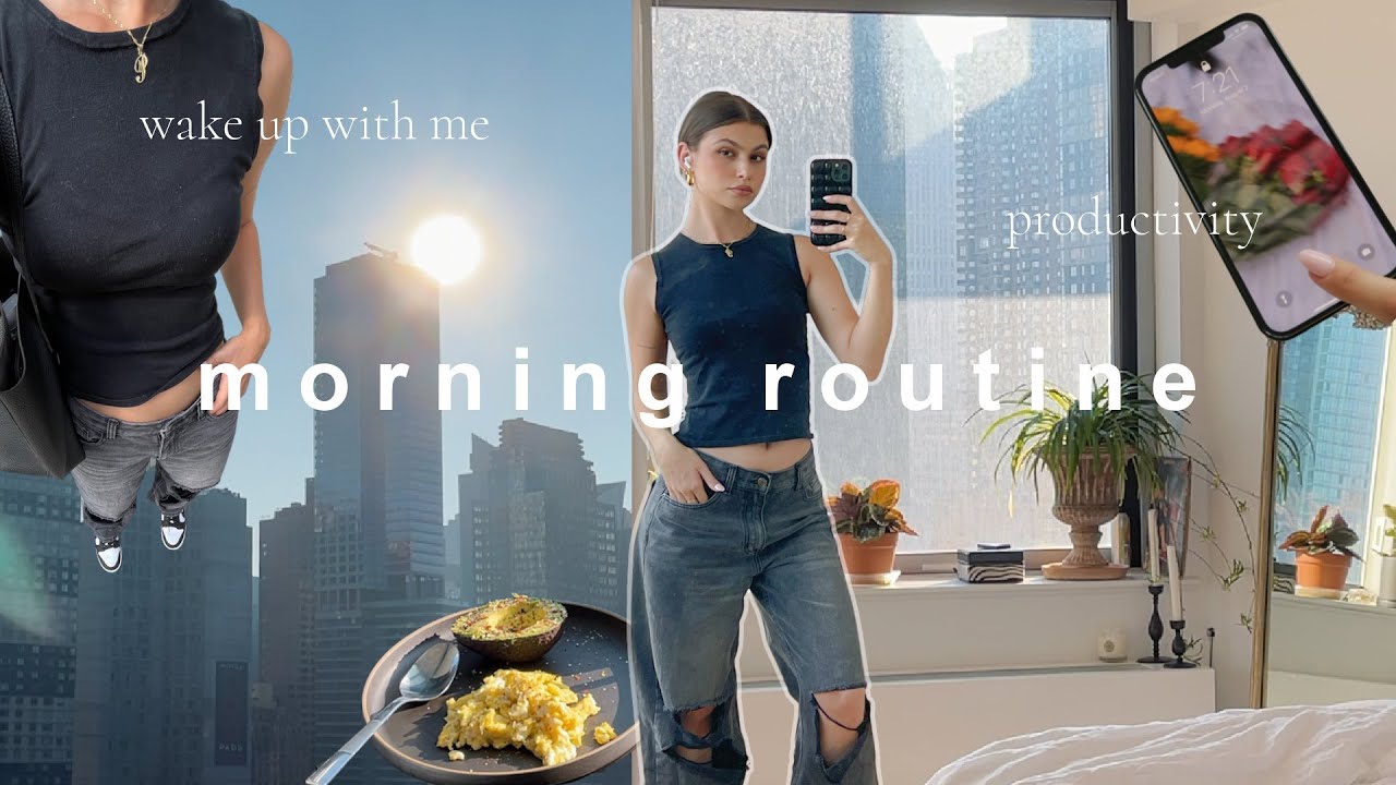 productive summer morning routine 2021