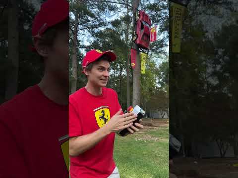 How Did My Ferrari Get Into A TREE! #shorts