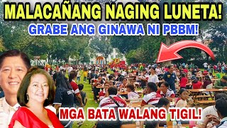 GRABE ANG GINAWA NI PBBM! MGA BATA WALANG TIGIL! MALACAÑANG NAGING LUNETA!