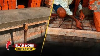 Brick House Construction Guide। Perfect RCC Slab Casting Step by Step | 