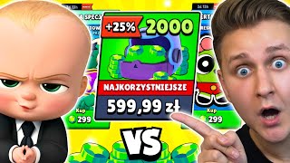 🔥DOSTANIESZ *2000 GEMÓW* lub SKINA jeśli MNIE POKONASZ w Brawl Stars!😳(Da Mian)