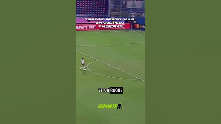 OLHA O GOL QUE O VITOR ROQUE PERDEU