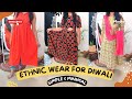 [Lookbook] Simple &amp; Minimal Ethnic Dresses| Myntra &amp; Ajio Diwali Dresses