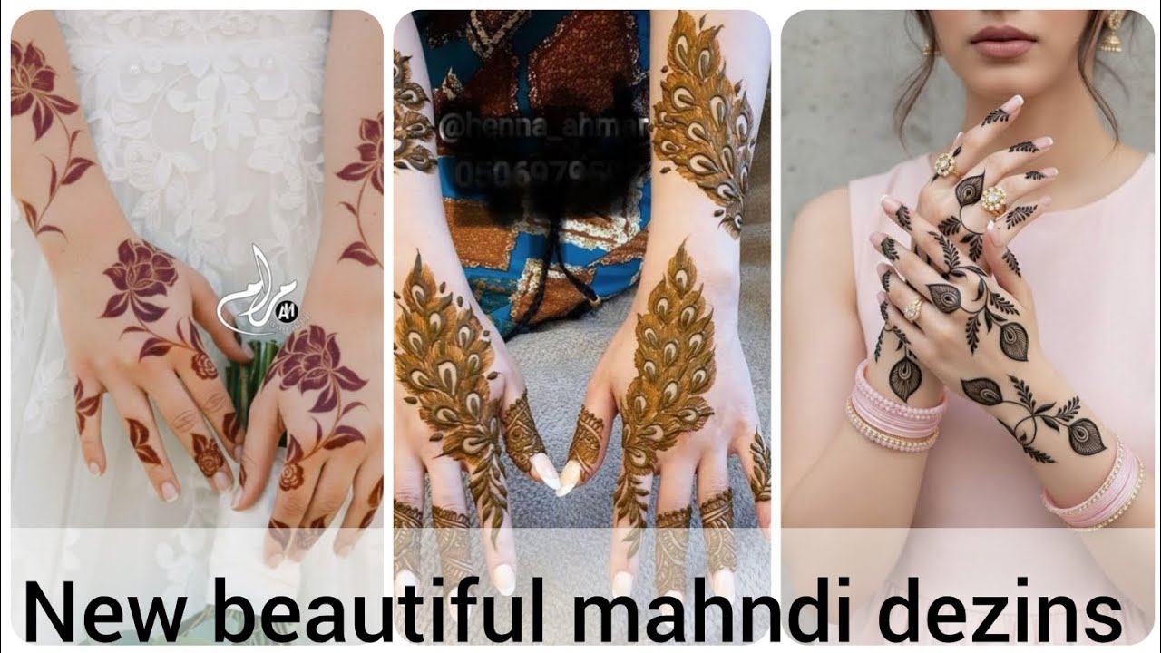 New beautiful mahndi dezin by fashion ki dunya 