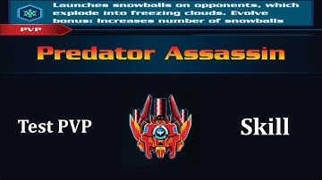Galaxy Attack: Alien Shooter | Predator  Assassin Pvp Skill Review | By New Apache Gamers