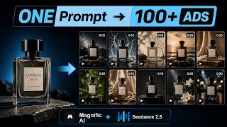 Seedance 2.5 + Magnific Spaces: Create 100+ AI Video Ads in Under 5 Minutes!