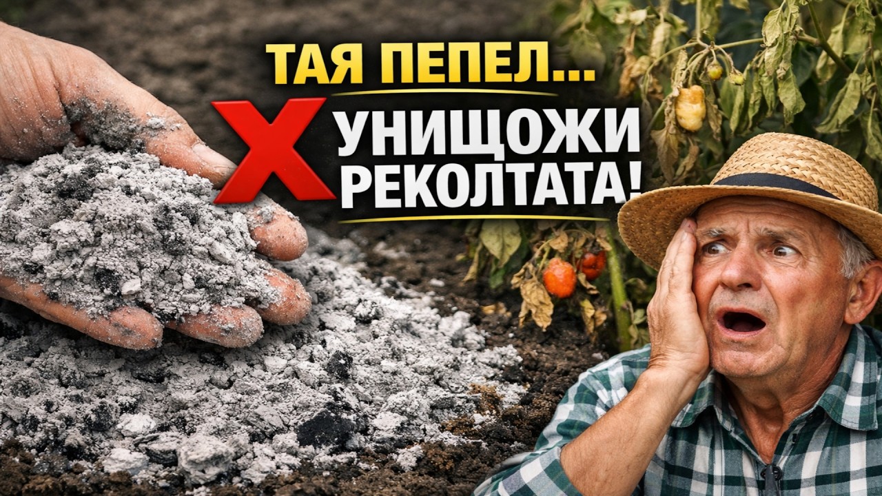 ПЕПЕЛТА: УБИЕЦ НА РЕКОЛТАТА ИЛИ СУПЕРТОР? Цялата истина и най-големите грешки.