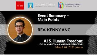 REV. KENNY ANG | Event Summary