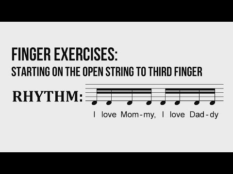 Finger Exercises | Variation D | Suzuki Violin Twinkle Variations