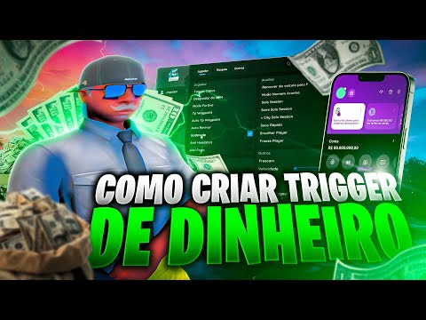 COMO CRIAR TRIGGERS PARA PUXAR DINHEIRO NO GTA RP COM MOD MENU FIVEM! ATUALIZADO 2025