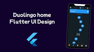 DUOLINGO home CLONE  Using FLUTTER - Flutter UI