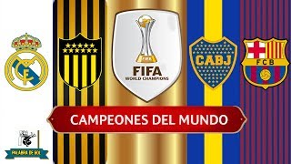 20 GIGANTES CAMPEONES DEL MUNDIAL DE CLUBES