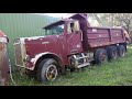 Old Start Freightliner Cummins Turbo Diesel Dumptruck Sat 4 Years