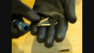 Blue Precision Screwdriver with 10 Bits from Banggood