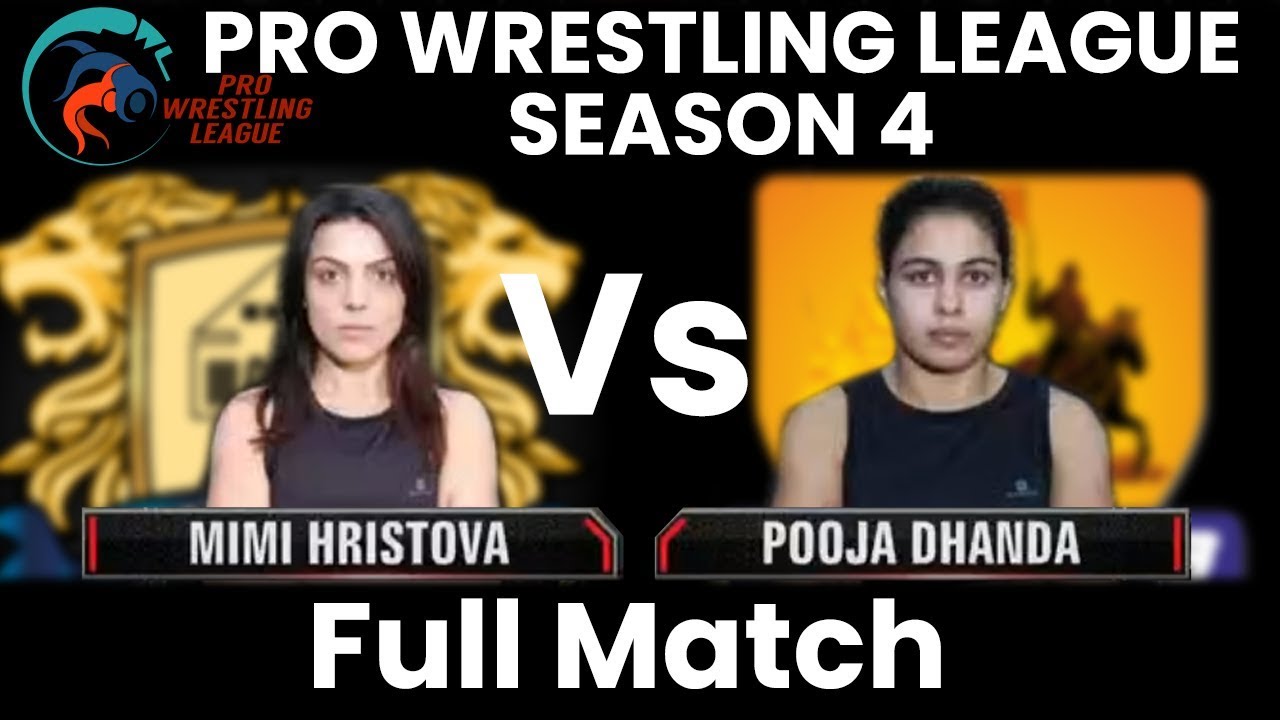 PWL 4 Day 10: Pooja Dhanda vs Mimi Hristova | Punjab Royals vs MP Yodha | Full Match