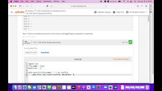 Famous Lab 7.8 Help pt1 Profile