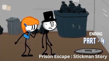 Prison Break: Stickman Story Gameplay Walkthrough Part - 4 The Freedom Ending  ( iOS , Android )