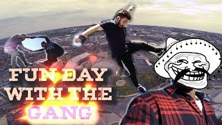 A FUN DAY OUT WITH THE GANG
