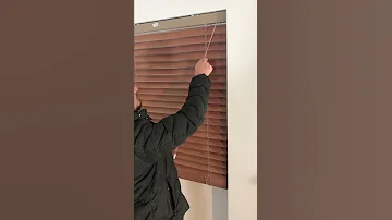 How To Let The Blinds Go Down Easier 