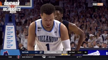 Jalen Brunson Villanova vs Butler/2.10.18/Highlights/27pts