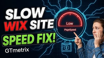 How to Fix a Slow Wix Website (GTmetrix & PageSpeed)
