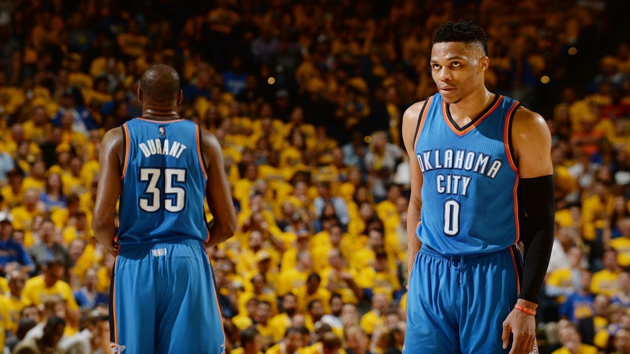 韦少&杜兰特雷霆生涯十大绝杀 Kevin Durant&Russell Westbrook Top 10 Game Winners
