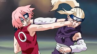 中忍選抜試験 1Vs1フェミニズムのためのサクラVsイノ Naruto Chunin Exam - Sakura Duel Ino To Who Get Sasuke