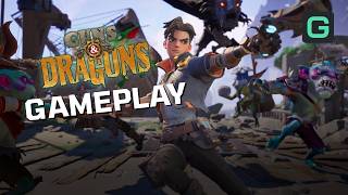 Blasting Through Enemy Waves in Guns & Dragons
