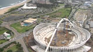 Dachtragwerk / roof structure Moses Mabhida Stadion, Durban, Südafrika / South Africa