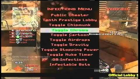 FREE MW2 10th PRESTIGE CHALLENGE LOBBY XBOX 360