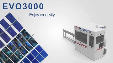 EVO3000 stringer machine for cut solar cells