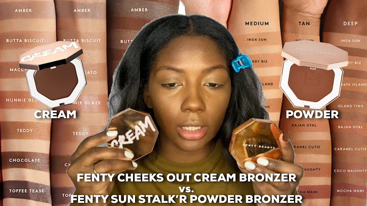 Fenty Beauty Bronzer | Cream vs. Powder | Niara Alexis