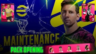Juventus ICONIC MOMENT Pack Opening  Maintenance Time  Live Pes 2021 #pesempire