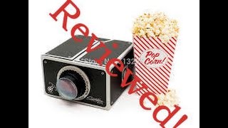 Cardboard Smartphone Projector Review