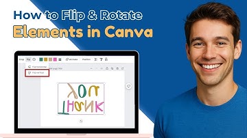 How to Flip and Rotate Elements | Canva Tutorial (Quick Guide)
