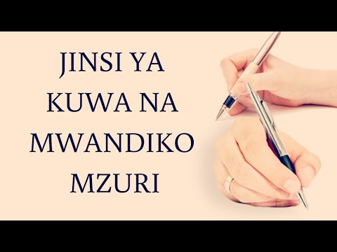 Video: Jinsi Ya Kuandika Haraka Thesis Au Karatasi Ya Muda