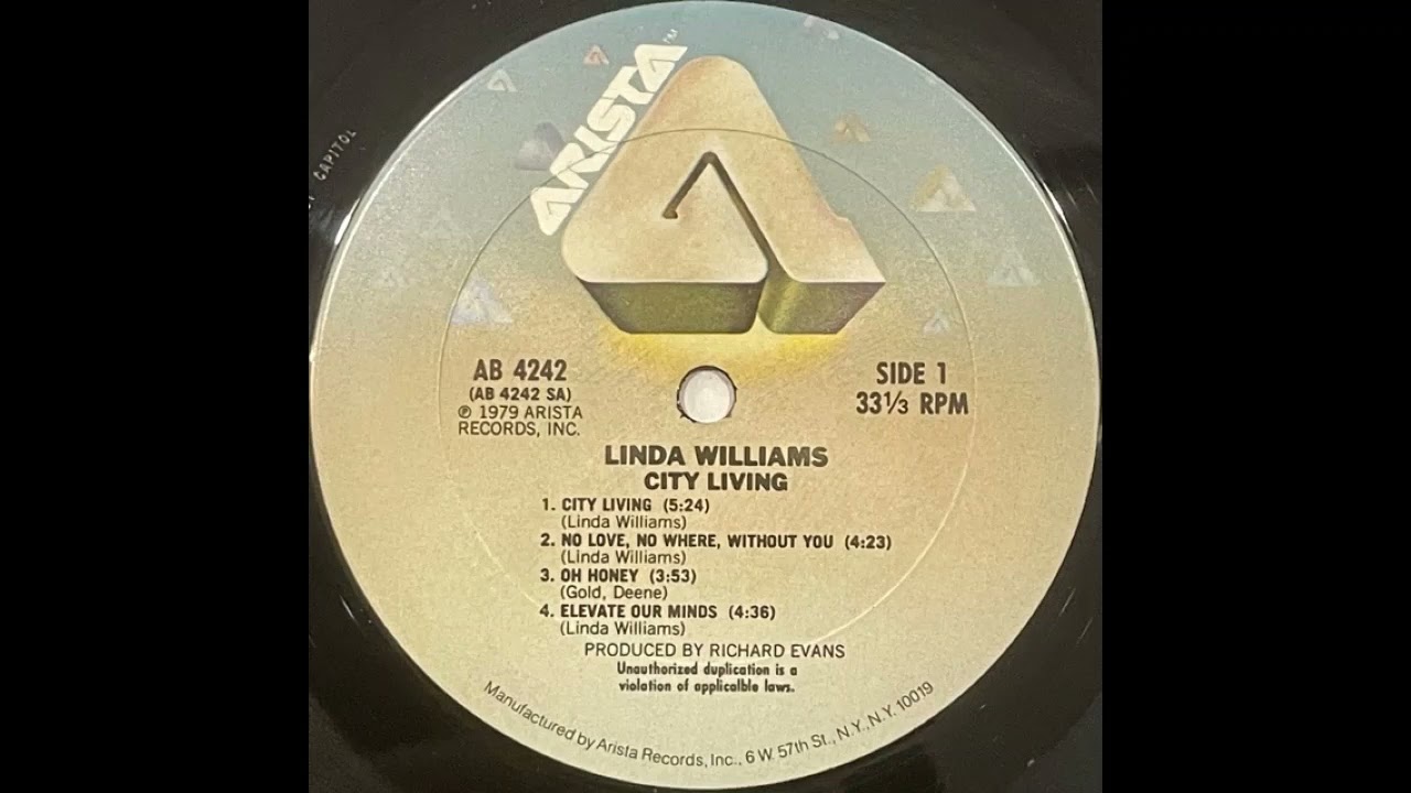 Linda Williams – City Living Linda Williams – City Living – Vinyl (Santa Maria, LP, Album