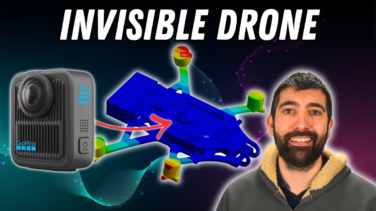 Я боролся с законами физики, чтобы спроектировать этот «невидимый» дрон.
