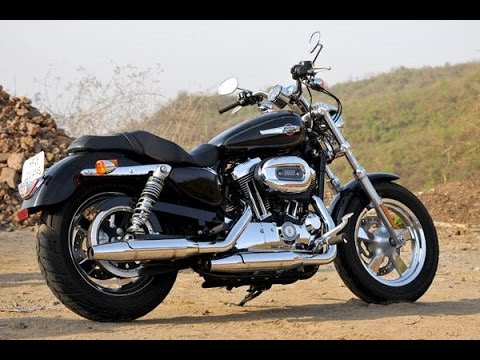 Harley Davidson 1200 Custom review, test ride - YouTube